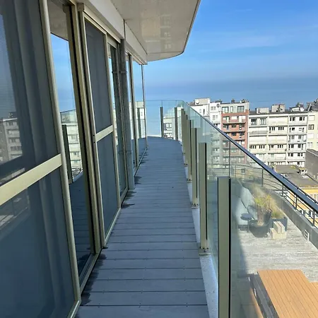 公寓 Spacious And Modern With Open Sea View 奥斯滕德